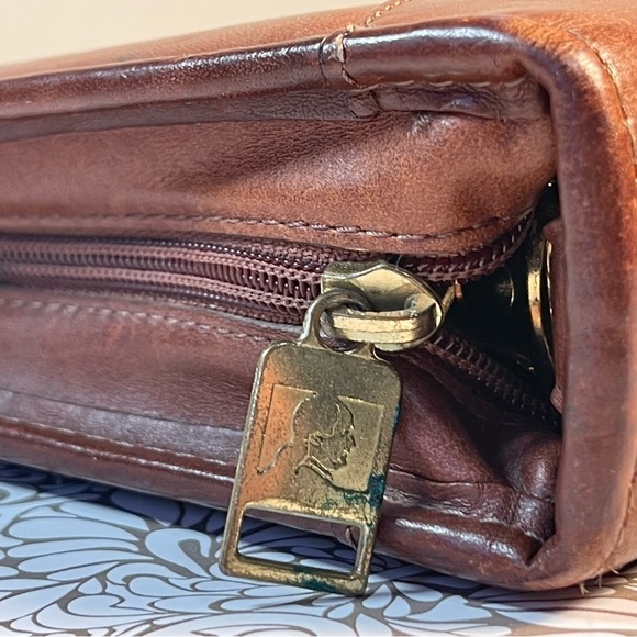 Franklin Quest Full Grain Aniline Leather Made in the USA Binder - Picture 10 of 15